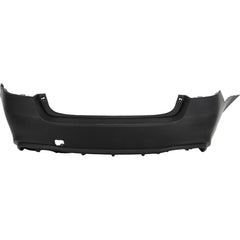 BUMPER RR UPPER PRIMED LOWER TEXTURED W/O PARK ASSIST SENSOR CAPA