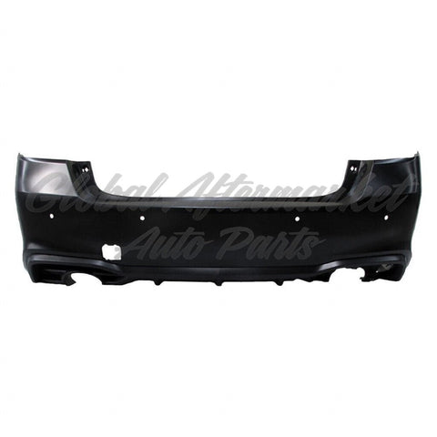 BUMPER RR UPPER PRIMED PTM LOWER TEXTURED W/PARK ASSIST SENSOR