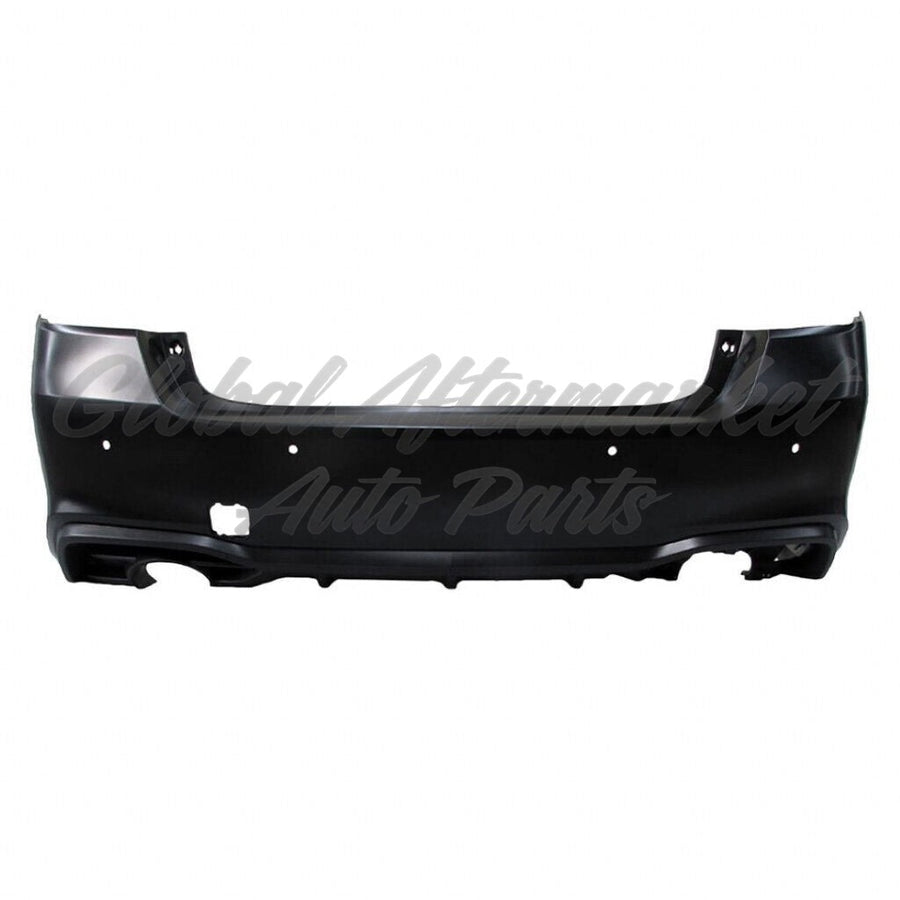 BUMPER RR UPPER PRIMED PTM LOWER TEXTURED W/PARK ASSIST SENSOR