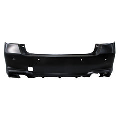 BUMPER RR UPPER PRIMED PTM LOWER TEXTURED W/PARK ASSIST SENSOR
