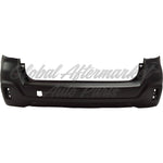 BUMPER RR UPPER SMOOTH PRIMED PTM W/TEXTURED LOWER FINISH W/O PARK ASSIST SENSOR — photo 1