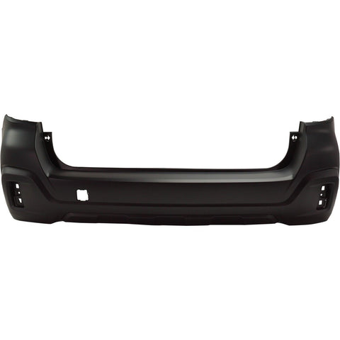 BUMPER RR UPPER SMOOTH PRIMED PTM W/TEXTURED LOWER FINISH W/O PARK ASSIST SENSOR CAPA