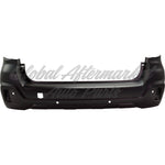 BUMPER RR UPPER SMOOTH PRIMED PTM W/TEXTURED LOWER FINISH / PARK ASSIST SENSOR — photo 1