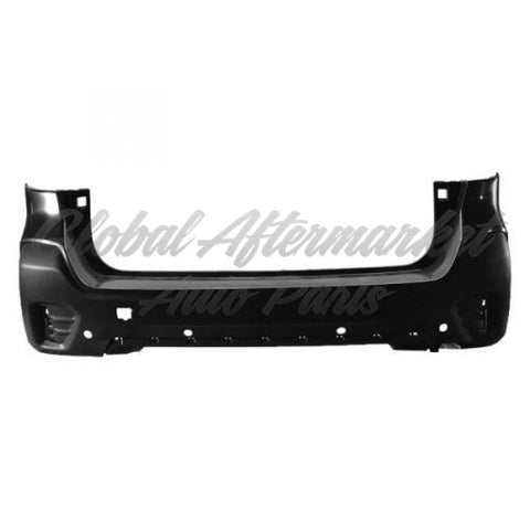 BUMPER RR PRIMED PTM TEXTURED LOWER W/PARK ASSIST SENSOR EXCLUDE WILDERNESS