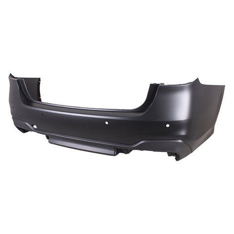 BUMPER RR PRIMED PTM W/TEXTURED LOWER W/PARK ASSIST SENSOR CAPA