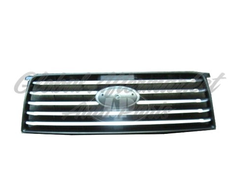 GRILLE PAINTED-SILVER (BASE MODEL W/O SPORT)