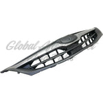 GRILLE MATTE-BLACK W/MOULDING SILVER GRAY — photo 3