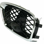 GRILLE CENTER MATT-BLACK W/CHROME MLDG (IMPREZA/OUTBACK) — photo 2
