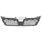 GRILLE MATTE DARK GRAY W/CHROME MLDG 2.0L TURBO (BUMPER MOUNTED) — photo 5