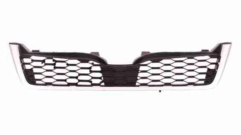 GRILLE MATTE DARK GRAY W/CHROME MLDG 2.0L TURBO (BUMPER MOUNTED)
