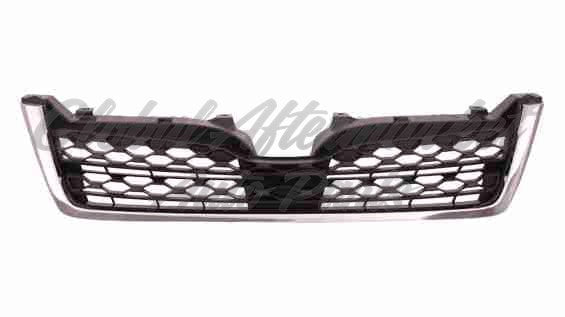 GRILLE MATTE DARK GRAY W/CHROME MLDG 2.5L (BUMPER MOUNTED)