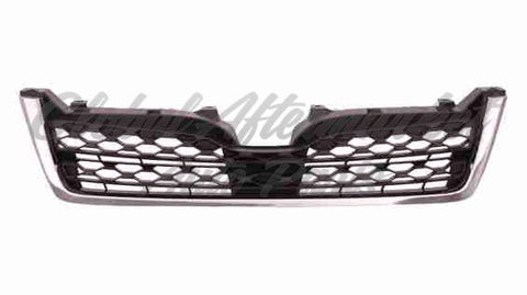 GRILLE MATTE DARK GRAY W/CHROME MLDG 2.5L (BUMPER MOUNTED)