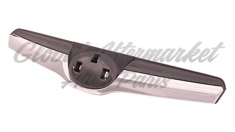 GRILLE UPPER MATTE-BLACK W/CHROME MLDG 2.5L (HOOD MOUNTED)