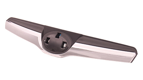 GRILLE UPPER MATTE-BLACK W/CHROME MLDG 2.5L (HOOD MOUNTED)