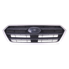 GRILLE MATTE DARK GRAY W/SILVER GRAY MOULDING