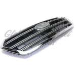 GRILLE PAINTED SILVER GRAY W/CHROME MOULDING — photo 4