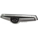 GRILLE UPPER (HOOD MOUNTED) PRIMED SHINY SILVER BASE/CONVENIENCE/PREMIUM MODEL — photo 3