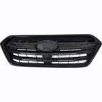 GRILLE FR MATTE BLACK W/BLACK MOLDING W/O EMBLEM — photo 1