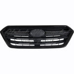 GRILLE FR MATTE BLACK W/BLACK MOLDING W/O EMBLEM — photo 2
