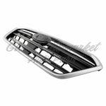 GRILLE FR BLACK W/SILVER MOLDING W/O EMBLEM — photo 3