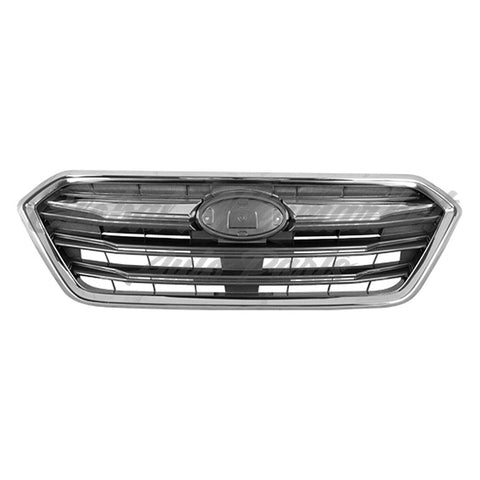 GRILLE FR DARK GRAY W/CHROME MOLDING W/O EMBLEM