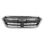 GRILLE FR DARK GRAY W/CHROME MOLDING W/O EMBLEM — photo 1