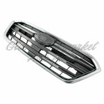 GRILLE FR DARK GRAY W/CHROME MOLDING W/O EMBLEM — photo 3