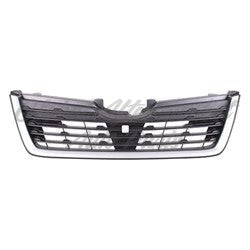 GRILLE MATTE BLACK W/SILVER MOULDING BASE/PREMIUM MODEL