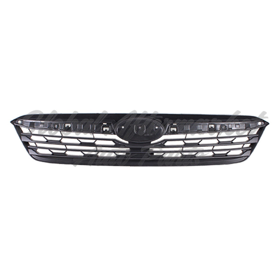 GRILLE MATTE BLACK W/O MOLDING / EMBLEM