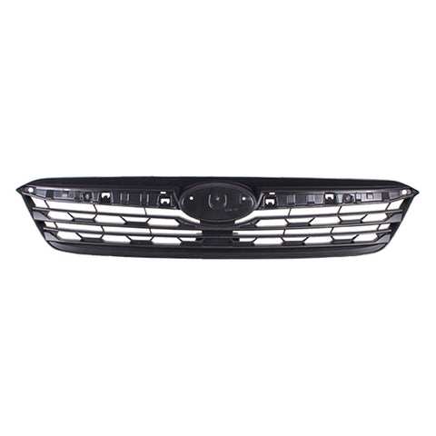 GRILLE MATTE BLACK W/O MOLDING / EMBLEM