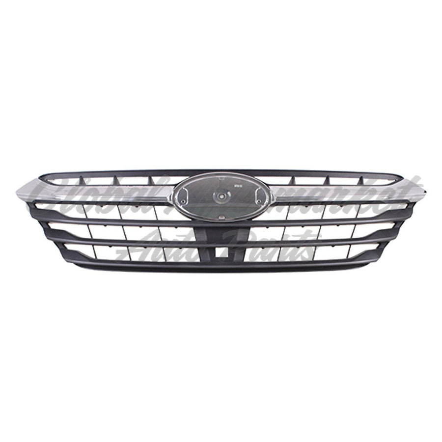 GRILLE FR MATTE BLACK W/CHROME MOLDING W/O EMBLEM 2.4 TURBO