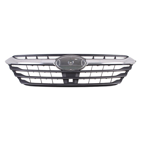 GRILLE FR MATTE BLACK W/CHROME MOLDING W/O EMBLEM 2.4 TURBO