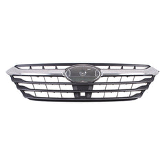 GRILLE FR MATTE BLACK W/CHROME MOLDING W/O EMBLEM 2.4 TURBO