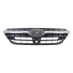 GRILLE FR MATTE BLACK W/CHROME MOLDING W/O EMBLEM FOR 2.5 EXCLUDE SPRT SDN