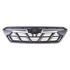 GRILLE FR BLACK W/UPPER ARGENT MOLDING W/BLACK INSERT TRIP W/O EMBLEM FOR 2.0