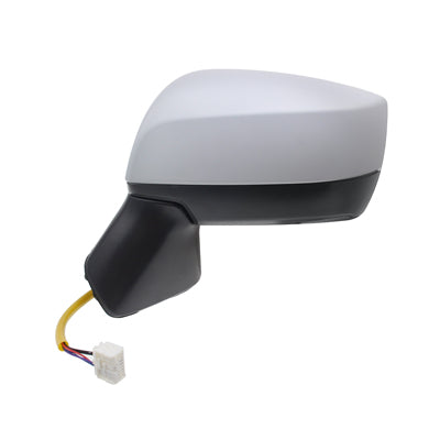 DOOR MIRROR LH POWER HEATED PTM W/O SIGNAL/PUDDLE LAMP