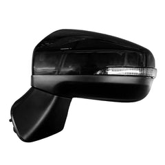 DOOR MIRROR LH POWER BLACK CAP HTD W/SIGNAL