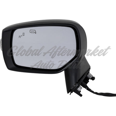 DOOR MIRROR LH POWER PTM W/BLIND SPOT/SIGNAL