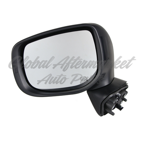 DOOR MIRROR LH POWER HTD PTM W/BLIND SPOT