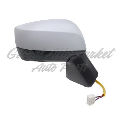 DOOR MIRROR RH POWER HEATED PTM W/O SIGNAL/PUDDLE LAMP