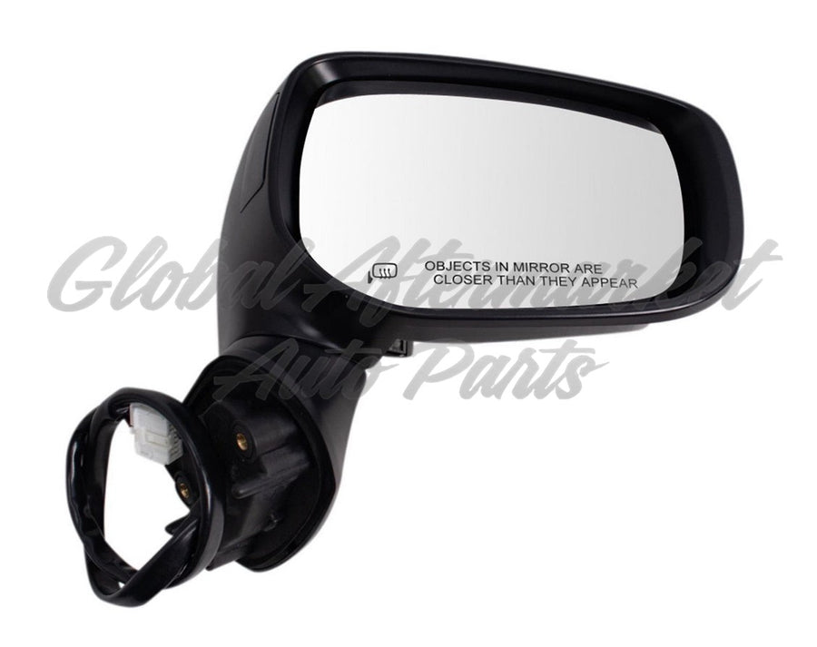 DOOR MIRROR RH POWER PTM TEXTUED W/BLIND SPOT