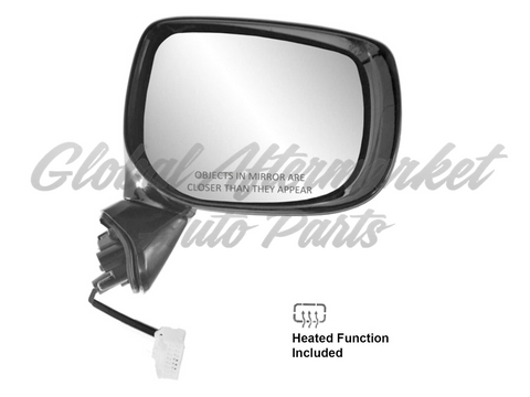 DOOR MIRROR RH POWER PTM HTD