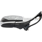 DOOR MIRROR RH POWER SATIN CHROME HTD W/BLIND SPOT/POWER FOLD/MEMORY/SIGNAL — photo 4