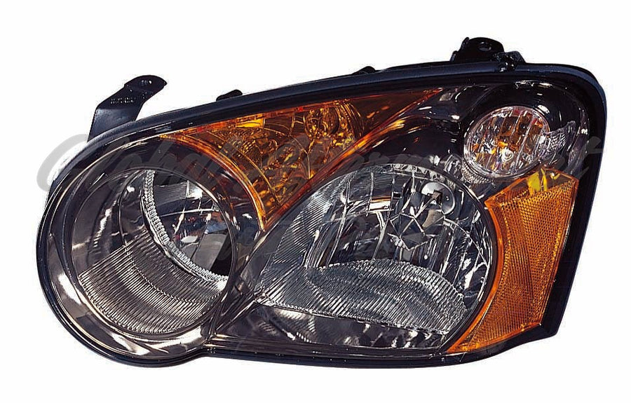 HEAD LAMP LH W/O HID BLACK HQ