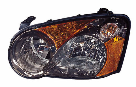 HEAD LAMP LH W/O HID BLACK HQ