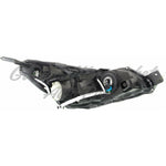 HEAD LAMP LH W/BLACK BEZEL HQ — photo 2