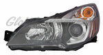 HEAD LAMP LH W/BLACK BEZEL CAPA — photo 1