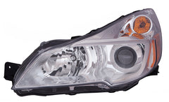 HEAD LAMP LH W/CHROME BEZEL HQ