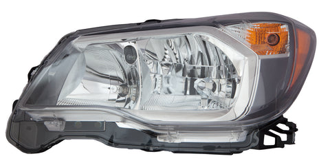 HEAD LAMP LH HALOGEN 2.0L GRAY BEZEL HQ