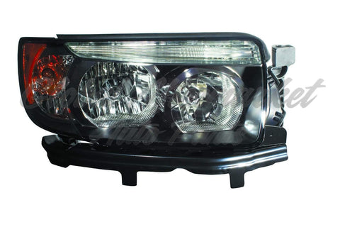 HEAD LAMP RH W/SPORT PKG (BLACK) CAPA